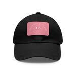 Dad Hat with Leather Patch