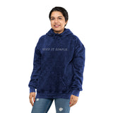 Keep It Simple Unisex Mineral Wash Hoodie