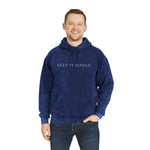 Keep It Simple Unisex Mineral Wash Hoodie